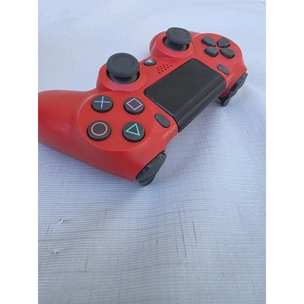 Sony PlayStation Dualshock 4 V2 Controller - Magma Red (CUH-ZCT2G 11)